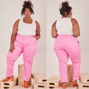 Big Bud Press Bubblegum Pink Carpenter Jeans XL
